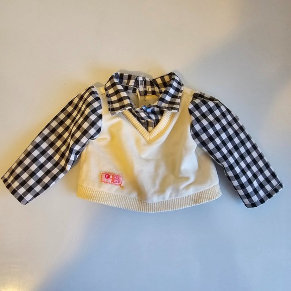 Battat Our Generation Clothing Lot Leopard Print Coat & Plaid Shirt for 18" Doll - Picture 5 of 7